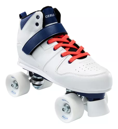 Patines 4 Ruedas Artísticos Niños y Mujer Oxelo Quad 100