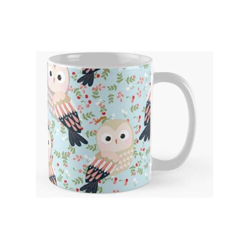 Taza Bebé Búho Pájaro Gracioso Calidad Premium