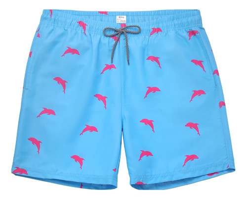 Biwisy - Shorts De Natacin Masculinos De Secado Rpido Con Fo