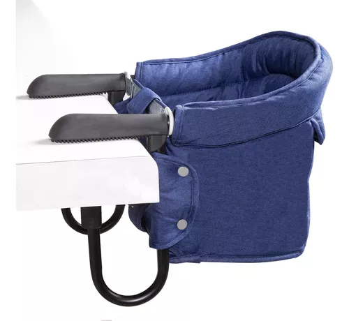 KINDERKRAFT - Silla de comedor para niños con acolchado ENOCK gris