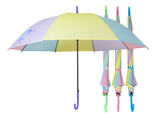 Paraguas Clásico Con Diseño Multicolor 55cm