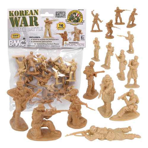 Bmc Guerra De Corea Batalla De Invierno - 16 Figuras De Sold