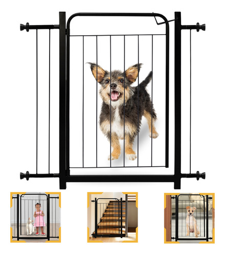 Grade Portão Proteção Pet Cachorro 70 A 85cm Crianças Cães