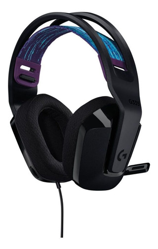 Audifonos Diadema Logitech Gaming G335 Negro 3.5 981-000977