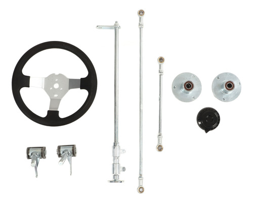 Kit De Dirección Go Karts De 300 Mm, Barra De Acoplamiento D