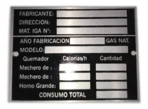 Comprar Gas Chapa Grabada En Laser Gas Para Completar