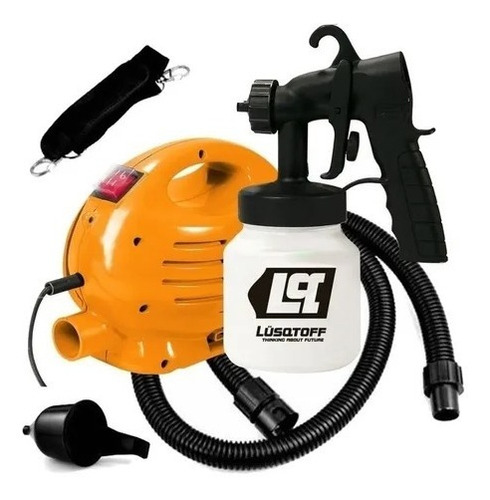 Imagen 2 de 7 de Máquina equipo completo Lusqtoff pistola de pintar 450W