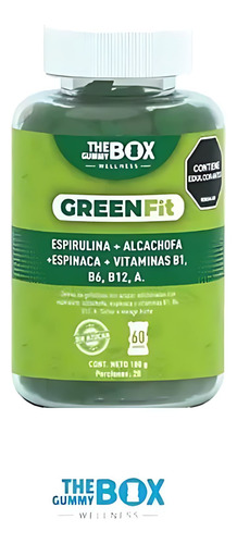 The Gummy Box Wellness Green Fit Espirulina 180 G