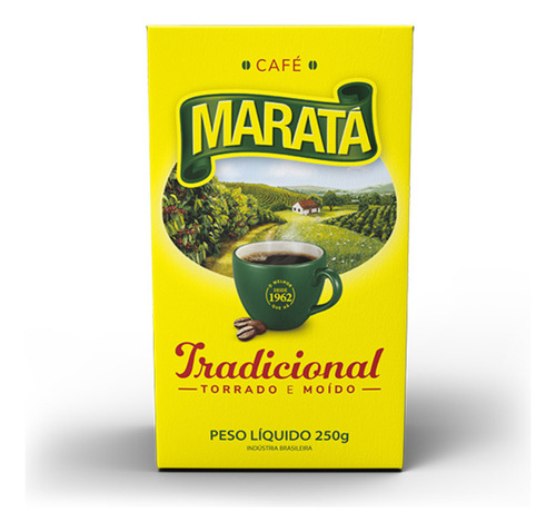 Combo 3 Café Maratá Tradicional Vácuo Torrado E Moido 250g