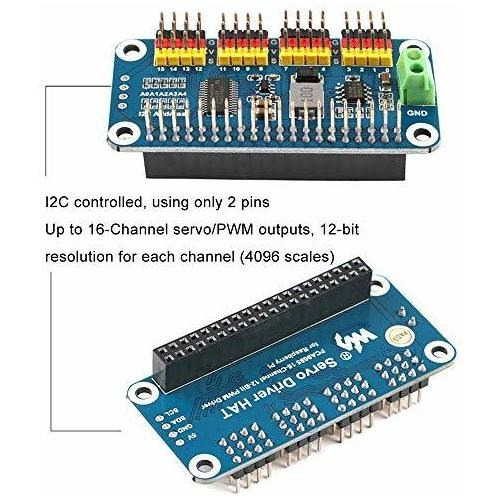 Controlador De Servomotor Makerfocus Pwm, Módulo Iic, 16 Can