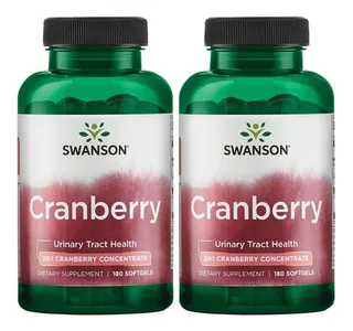 Swanson Cranberry 20: 1 concentrado 180 sgels Paquete De 2