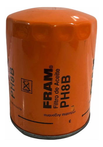 Filtro Aceite Fram Ph8b Para Fairlane 3.6 Ltd 1983 '84 6 Cil