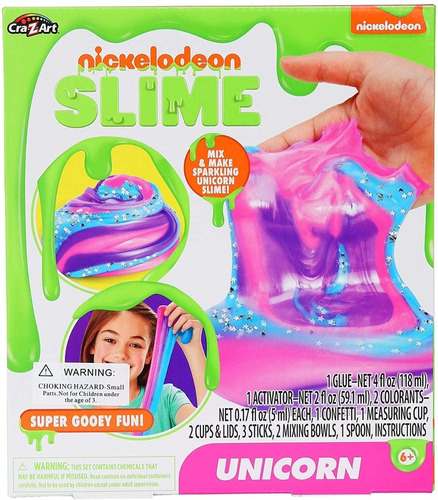 Slime Nickelodeon Unicorn Kit De Slime Original
