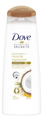 Pack Shampoo Dove Nutrive Secret Ritual De Reparación 200ml