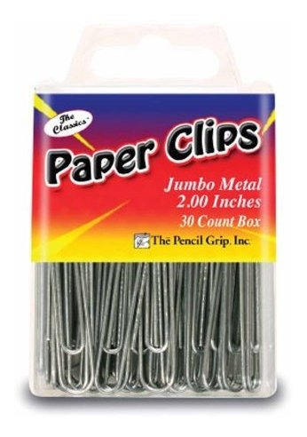 Clips - Pencil Grip The Classics Jumbo 2 Inch Paper Clips, S