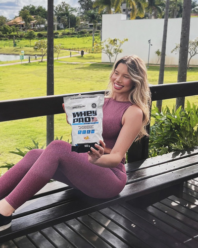 Combo Whey Protein + Creatina + Testo Usa + Bcaa + Coq Sabor Leite Fermentado