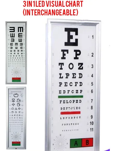 Optotipo Led Visual Oftalm