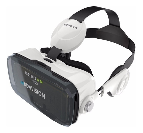 Imagen 1 de 9 de Realidad Virtual Vr Box Con Auricular 360 3d Lente Gafa Anteojo Para Celular