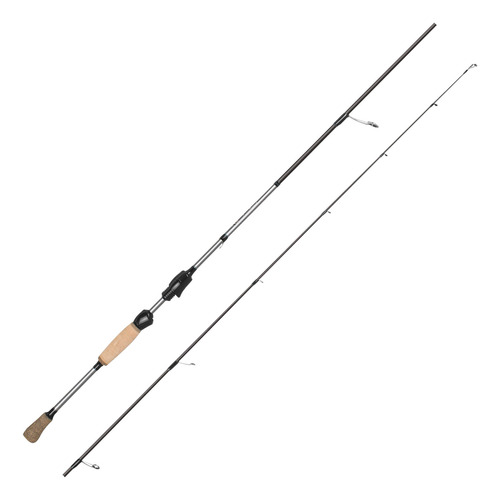 Vara Inteiriça Vizel 6-14lb 1,92m Preto - Saint Plus