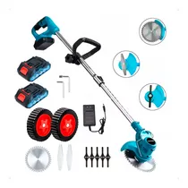 Comprar Bordeadora Inalambrica 21v 2 Baterias Litio Cargador Cortes Precisos Jardinera Potente Ligera Alta Autonomia Herramienta Jardin Otec