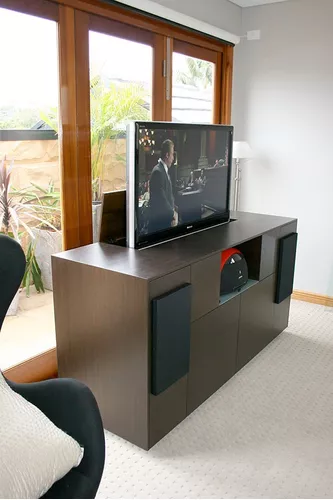 Mueble Con Elevador Para Tv