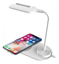 Comprar Lampara Led Con Carga Inalámbrica Qi De 10w