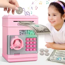 Comprar Magibx Alcancía De Juguetes Para Niñas De 6, 7, 8, 9, 10, 11 Años, Caja De Ahorro De Dinero Para Adolescentes Y Niñas De 6 A 8 A 10 A 12 Años, S De Cumpleaños De Navidad Para Niñas De 7 A 8