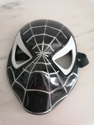 Imagen 6 de 6 de Disfraz Mascara Venom Disfraces Niños Spiderman Negro