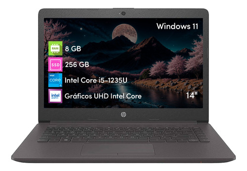 Notebook Hp 240 G9 Core I5 12va 8gb Ram 256gb Ssd Win11 14''