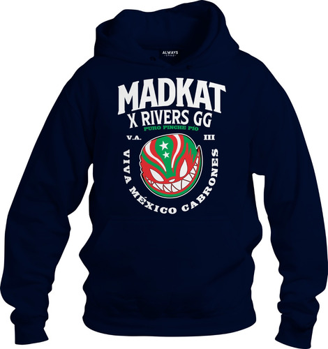 Sudadera Hoodie Rivers X Madkat Mad Cat M2-adulto Niño Y Xxl