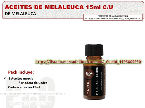 Aceites Melaleuca 100% Puro, Aceite De Limón Verde, 15ml