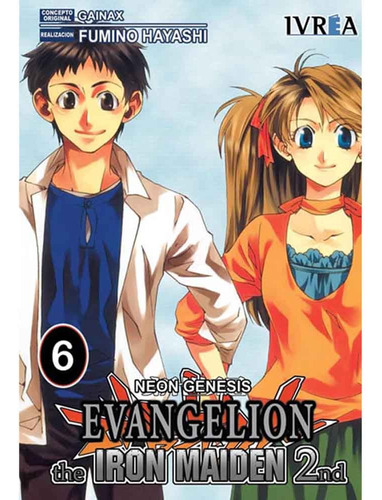 Evangelion Iron Maiden 06, De Fumino Hayashi. Serie Evangelion Iron Maiden Editorial Ivrea, Tapa Blanda, Edición 1 En Español