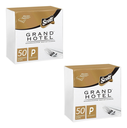 Guardanapo Grand Hotel Pequeno Scott Kimberly Clark C/ 100fl