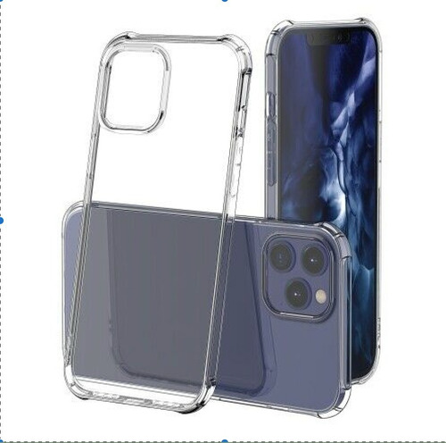 Kit Funda Transparente Para iPhone 12/12pro + Lamina 2.5d 9h