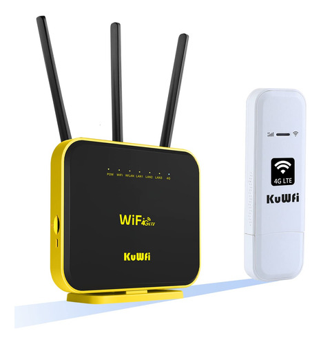 Kuwfi Mercancia 4g Lte Usb Wifi Modem Router Gigabit