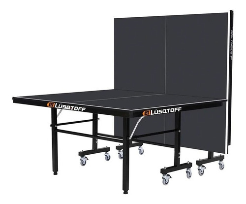 Imagen 2 de 6 de Mesa Ping Pong Profesional Con Ruedas Lusqtoff C/ Set Regalo