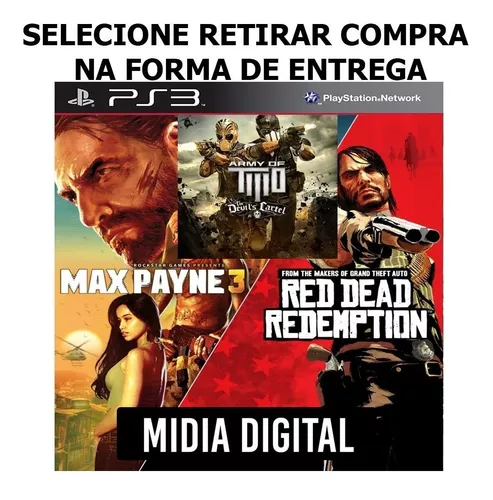 Max Payne 3 e Red Dead Redemption: PlayStation faz promoção '2 por 1