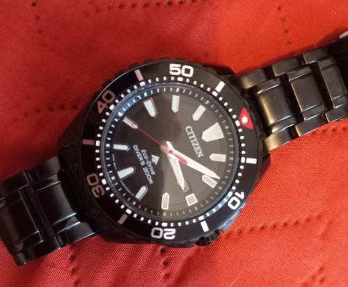 Citizen Promaster Diver Black Dial Bn-0195-54e Negro Negro (Usado)