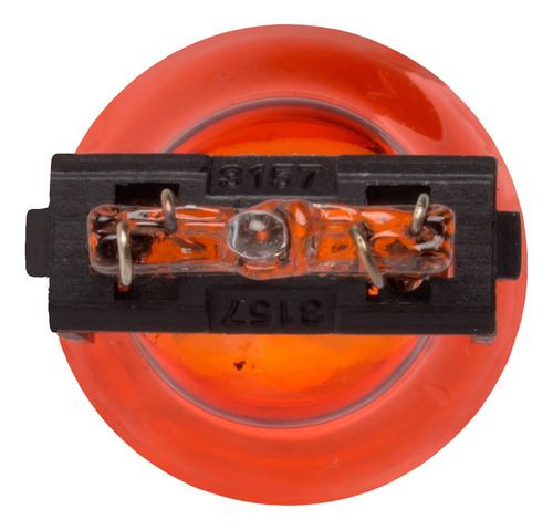 Foco Incandescente 3157 Ambar 12v 2 Polos 1pz Star 3157