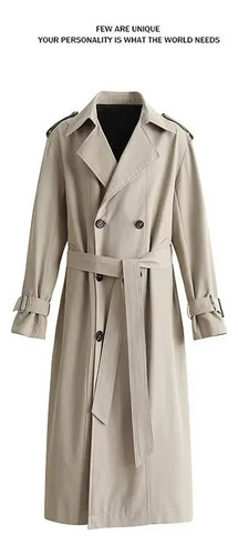 Chaqueta Casual De Otoño Con Gabardina Mediana A La Moda Par