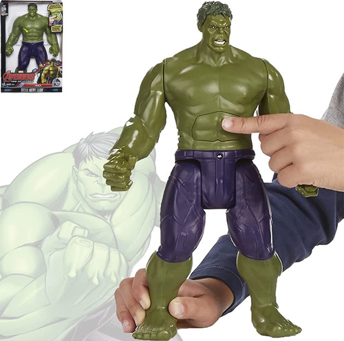 Titan Hero Tech - Figura De Acción Electrónica De Hulk De