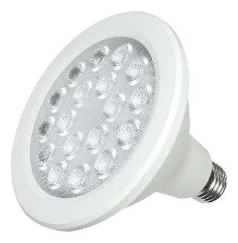 Kit 10 Lâmpadas Dicroica Led Par38 18w 3000k E27