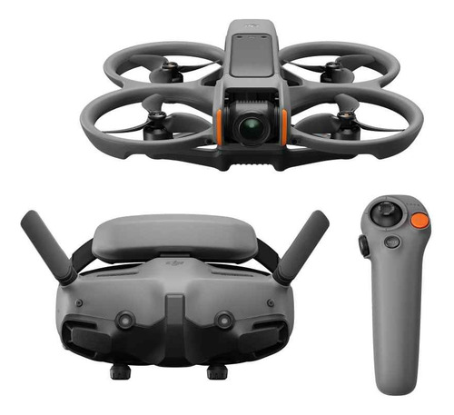 Drone DJI Avata 2 Fpv Fly More Combo 1x Bateria Cor Cinza
