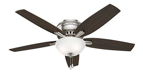 Hunter 53315 Newsome Ventilador De Techo Con Luz 52 Gran Ni