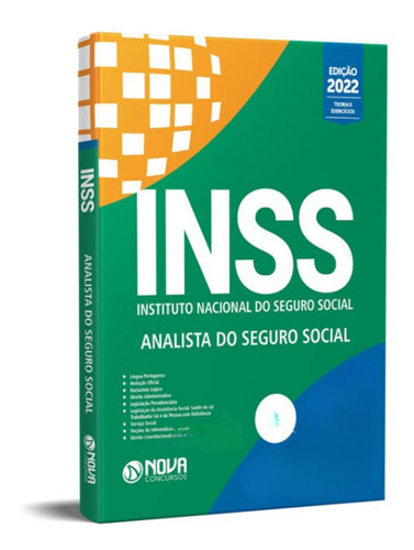 Apostila Inss Analista Do Seguro Social Atualizada Ed. Nova