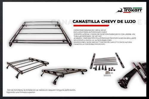 Canastilla Tipo Chevy, Corsa, Caribe.sin Envió Incluido