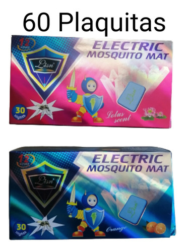 Plaquitas Electricas Repelentes Mosquitos, Zancudos X 60 U