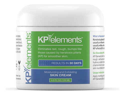 Kp Elements, Crema De Tratamiento Para La Queratosis Capila.
