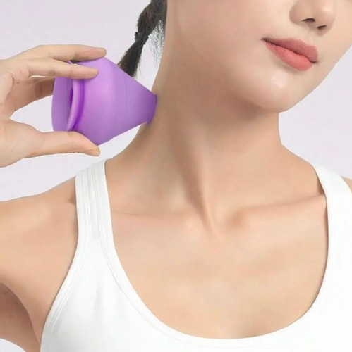 Liberação Miofascial Cone Com Ventosa Silicone Trigger Point