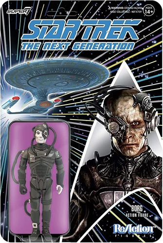 Super7 Star Trek The Next Generation Borg Drone